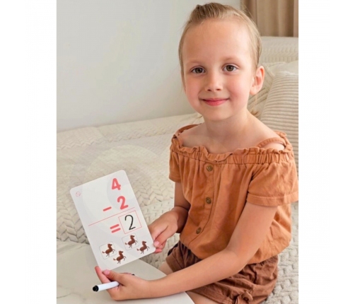 WOOPIE Karty Edukacyjne Fiszki Do Nauki Liczenia