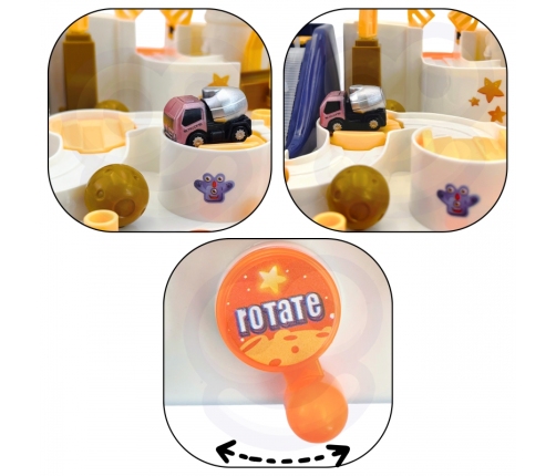 WOOPIE Interaktywny Tor Przeszkód Samochodowy 