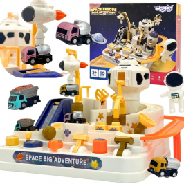 WOOPIE Interaktywny Tor Przeszkód Samochodowy " Kosmiczna Przygoda Astronauty" WOOPIE Interaktywny Tor Przeszkód Samochodowy " Kosmiczna Przygoda Astronauty"