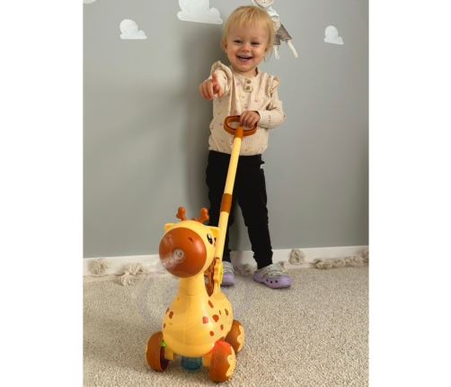 WOOPIE Pchacz Żyrafka 2w1 Maszyna do Robienia Baniek Mydlanych dla Dzieci