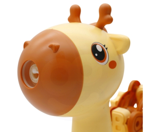 WOOPIE Pchacz Żyrafka 2w1 Maszyna do Robienia Baniek Mydlanych dla Dzieci