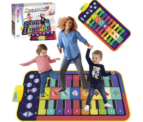 WOOPIE Interaktywna Mata Muzyczna do Tańczenia XXL