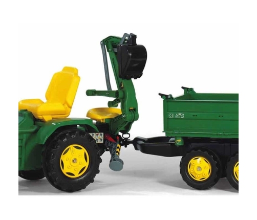 John Deere RollyBackhoe - Koparka Rolly Toys doczepiana łyżka