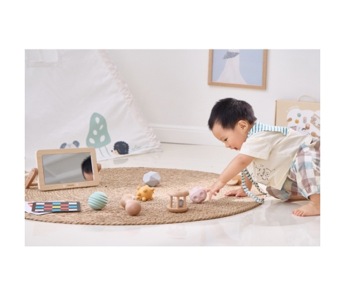 VIGA Zestaw Zabawek Edukacyjnych Pudełko Box od urodzenia do 6 miesiąca