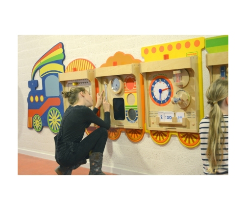 MASTERKIDZ System Do Montażu 5 Tablic Masterkidz Flex - Pociąg