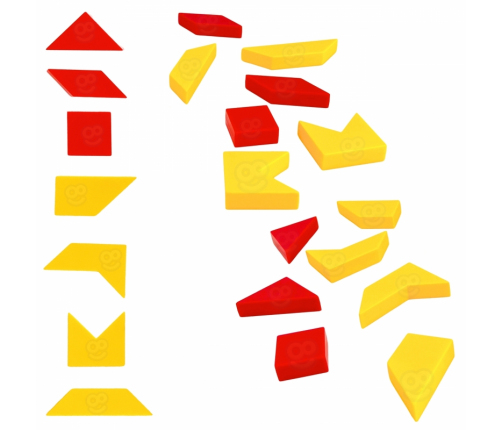 WOOPIE Gra Logiczna Trening Mózgu Układanka Kieszonkowa