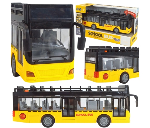 WOOPIE Autobus ze Światłami i Otwieranymi Drzwiami