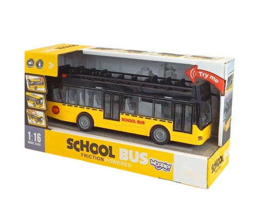 WOOPIE Autobus ze Światłami i Otwieranymi Drzwiami