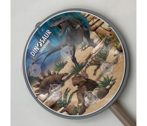 WOOPIE Zestaw Małego Łucznika Dinozaury Łuk Strzały Tarcza 32 el.