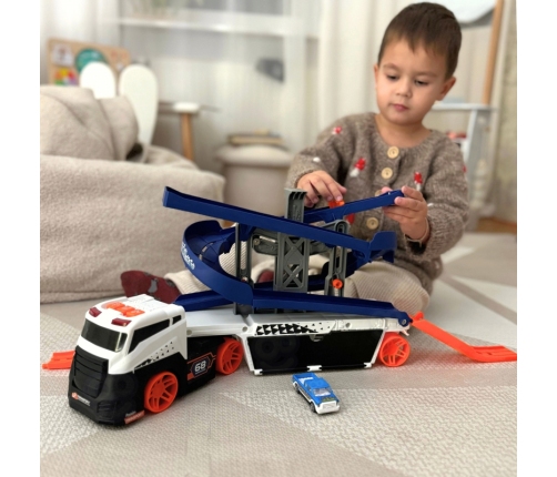 WOOPIE Interaktywny Tir Tor dla Aut z Dwiękiem i Światłem