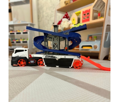 WOOPIE Interaktywny Tir Tor dla Aut z Dwiękiem i Światłem