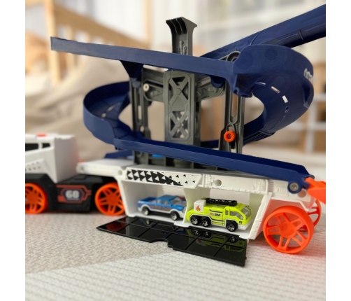 WOOPIE Interaktywny Tir Tor dla Aut z Dwiękiem i Światłem