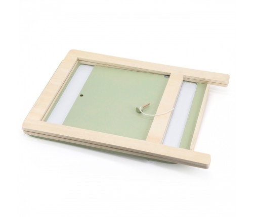 VIGA PolarB Rosnąca Drewniana Tablica Kredowa Suchościeralna Magnetyczna