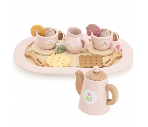 VIGA PolarB Drewniany Zestaw do Herbaty Herbaciana Fantazja