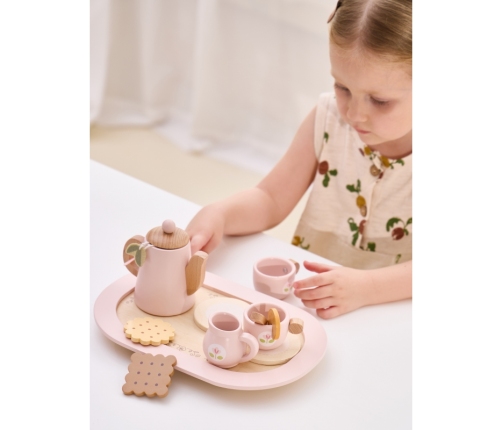 VIGA PolarB Drewniany Zestaw do Herbaty Herbaciana Fantazja