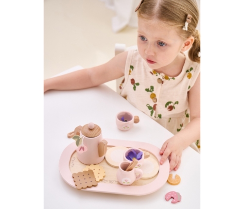 VIGA PolarB Drewniany Zestaw do Herbaty Herbaciana Fantazja