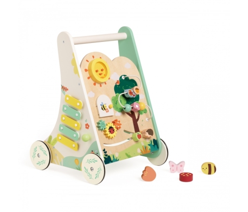 Classic World Drewniany Pchacz Multifunkcyjny 8w1 