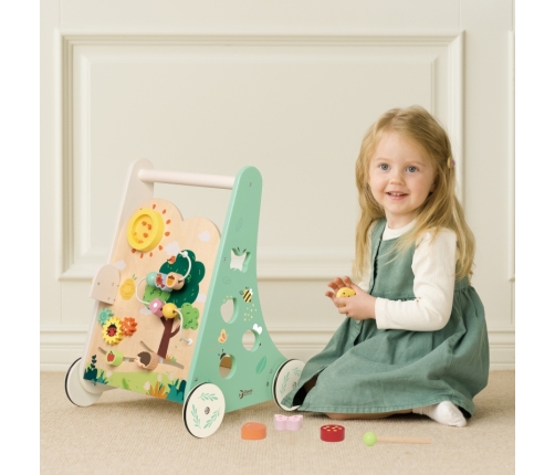 Classic World Drewniany Pchacz Multifunkcyjny 8w1 