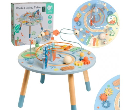 CLASSIC WORLD Drewniany Stolik Aktywności 