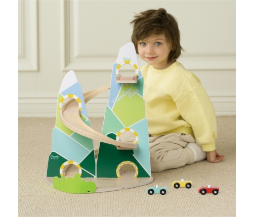 CLASSIC WORLD Drewniany Tor Samochodowy 