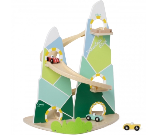 CLASSIC WORLD Drewniany Tor Samochodowy 
