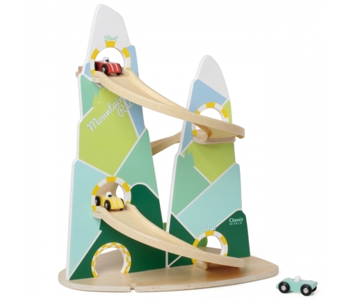 CLASSIC WORLD Drewniany Tor Samochodowy 