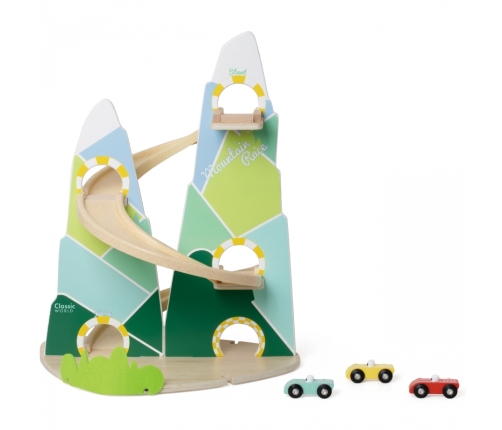 CLASSIC WORLD Drewniany Tor Samochodowy 