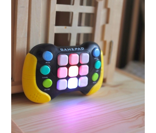 WOOPIE Elektroniczna Gra Zręcznościowa Pop-It Fidget Toy Gamepad Niebieski