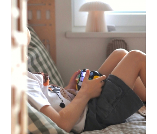 WOOPIE Elektroniczna Gra Zręcznościowa Pop-It Fidget Toy Gamepad Niebieski