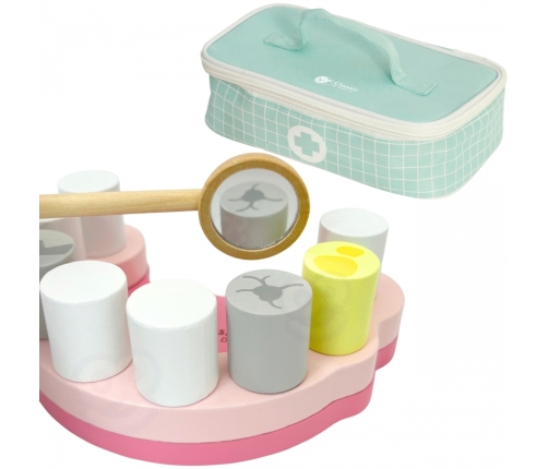 CLASSIC WORLD Little dentist set and doctor's suitcase