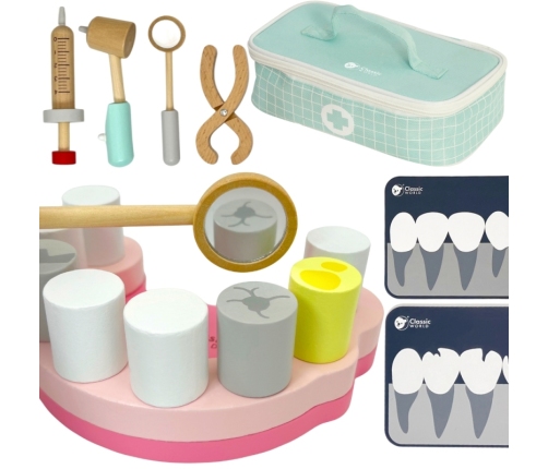CLASSIC WORLD Little dentist set and doctor's suitcase