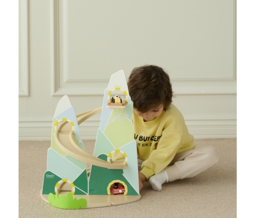 CLASSIC WORLD Drewniany Tor Samochodowy 