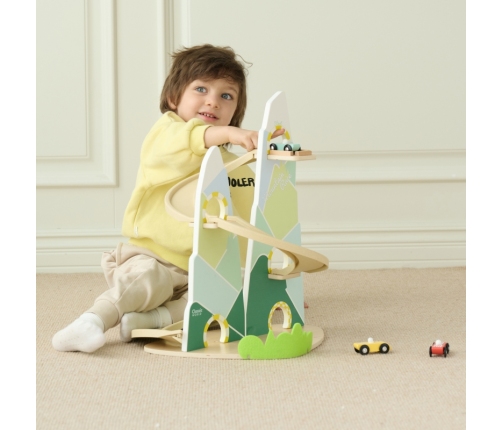 CLASSIC WORLD Drewniany Tor Samochodowy 