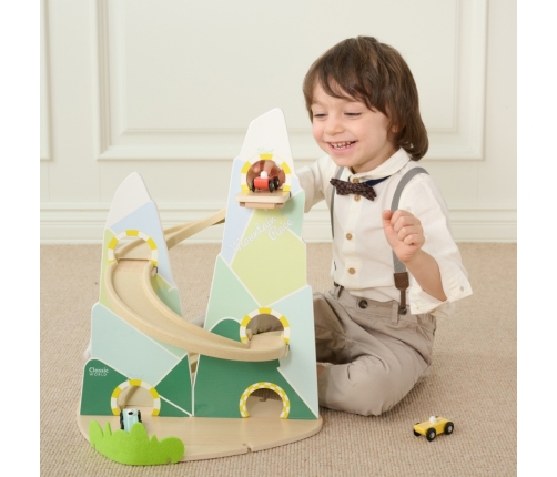 CLASSIC WORLD Drewniany Tor Samochodowy 