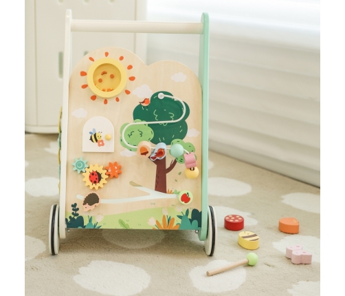 Classic World Drewniany Pchacz Multifunkcyjny 8w1 