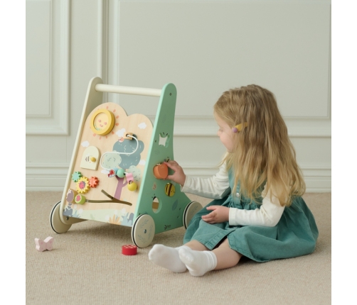 Classic World Drewniany Pchacz Multifunkcyjny 8w1 