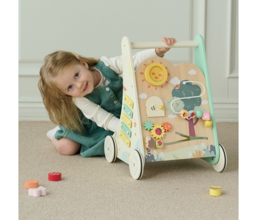 Classic World Drewniany Pchacz Multifunkcyjny 8w1 