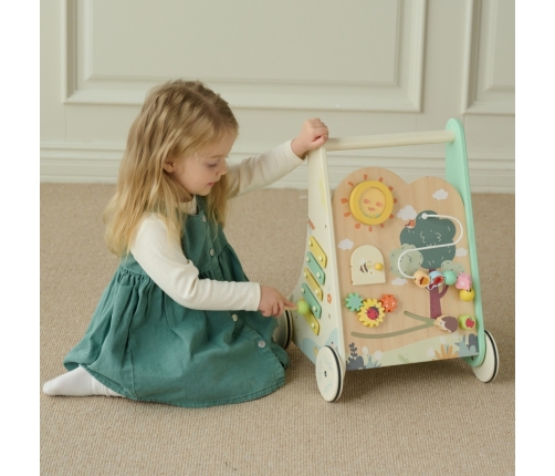 Classic World Drewniany Pchacz Multifunkcyjny 8w1 