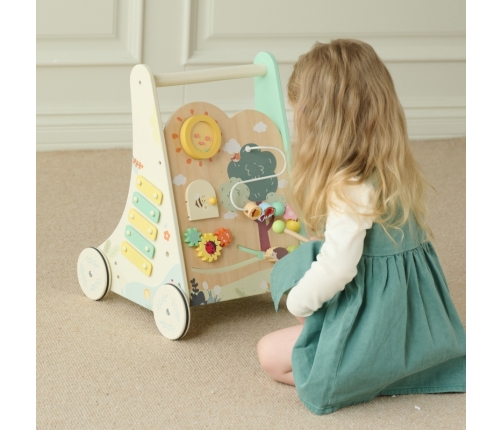 Classic World Drewniany Pchacz Multifunkcyjny 8w1 