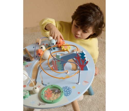 CLASSIC WORLD Drewniany Stolik Aktywności 