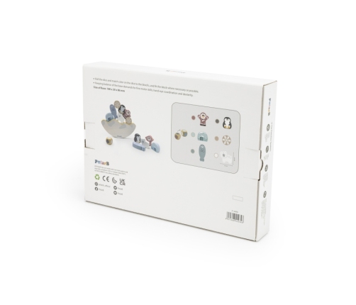 VIGA PolarB Gra Balansujące Zwierzęta Arktyczne Układanka