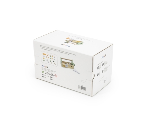 VIGA PolarB Skrzynka z Narzędziami Zestaw Drewniany