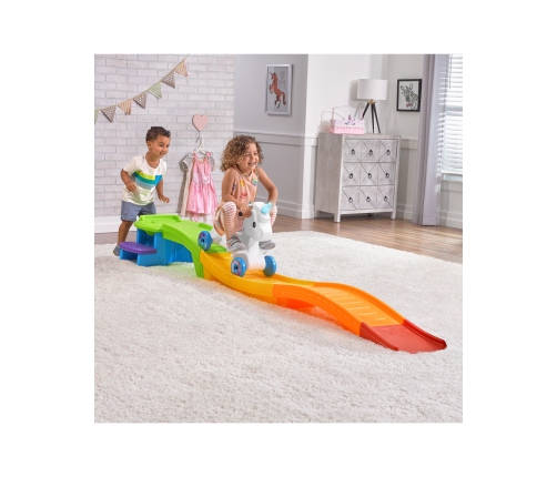 Step2 Kolejka Górska Tor Jeździk Jednorożec Unicorn