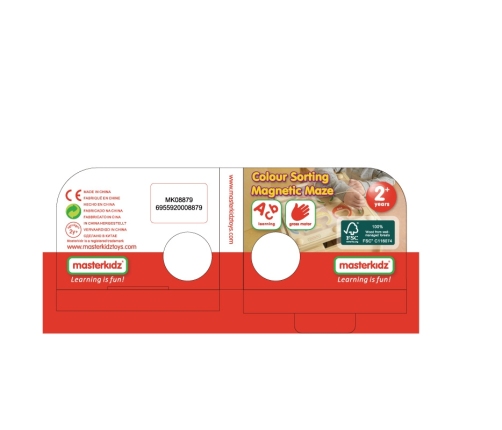 MASTERKIDZ Labirynt Magnetyczny Sorter Kolorów EDU