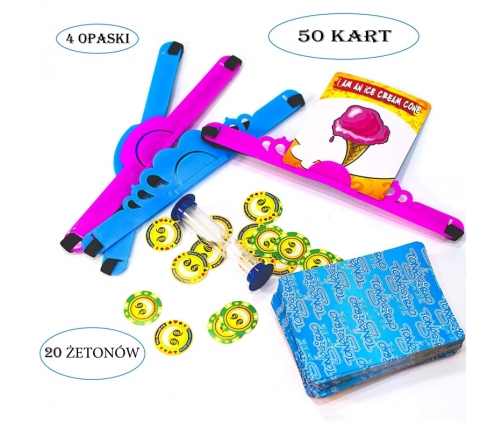 WOOPIE Kim jestem? Zgadnij Gra Rodzinna Rozrywkowa