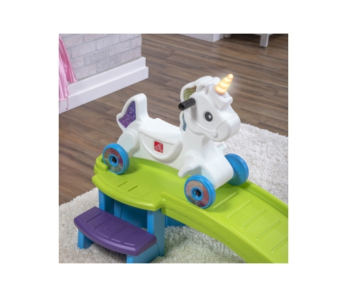 Step2 Kolejka Górska Tor Jeździk Jednorożec Unicorn