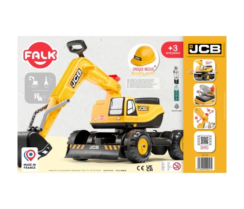 Детская машина-каталка FALK JCB DIGGER