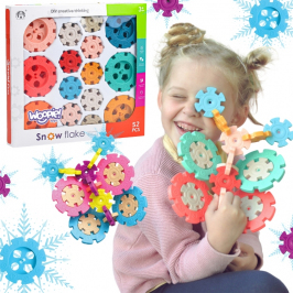 WOOPIE Klocki Konstrukcyjne Wafle Jeżyki 52 el. WOOPIE Klocki Konstrukcyjne Wafle Jeżyki 52 el.