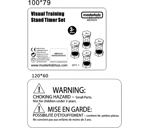 MASTERKIDZ Zestaw Klepsydr - Nauka O Czasie