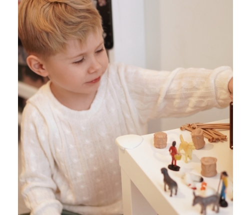 WOOPIE Zestaw Mały Rolnik Farma Zagroda + Zwierzęta i Akcesoria